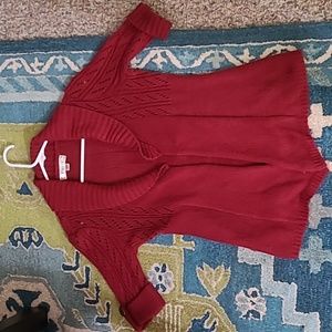 Lightweight short sleeve open cardigan